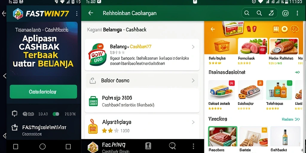 Tampilan antarmuka FASTWIN77 yang user-friendly dan fungsional.
