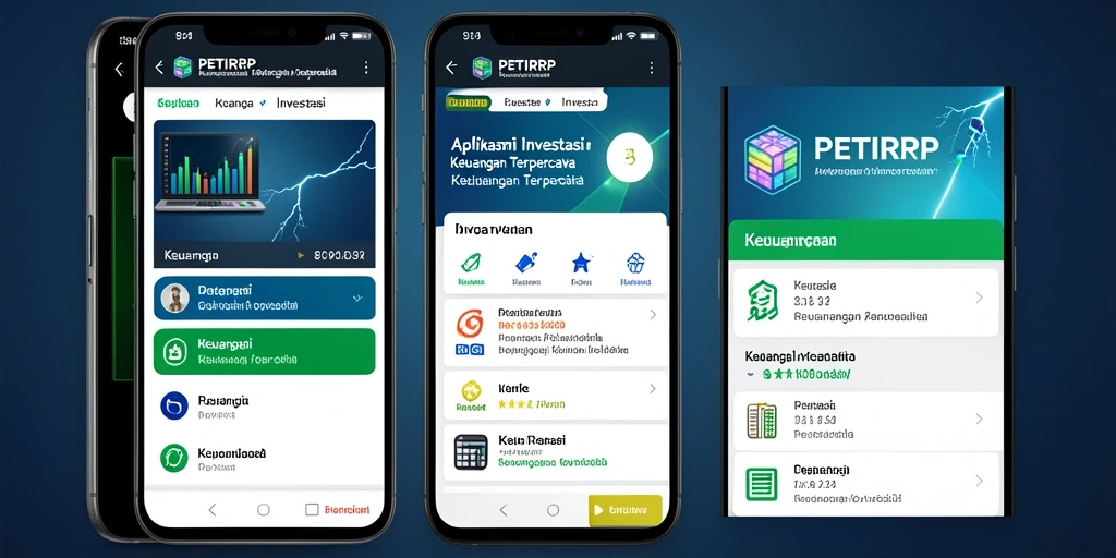 Antarmuka PETIRRP yang profesional dan ramah pengguna untuk investasi.