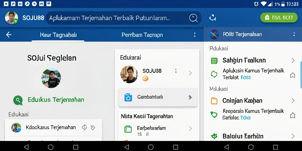 Antarmuka SOJU88 yang intuitif dan user-friendly.
